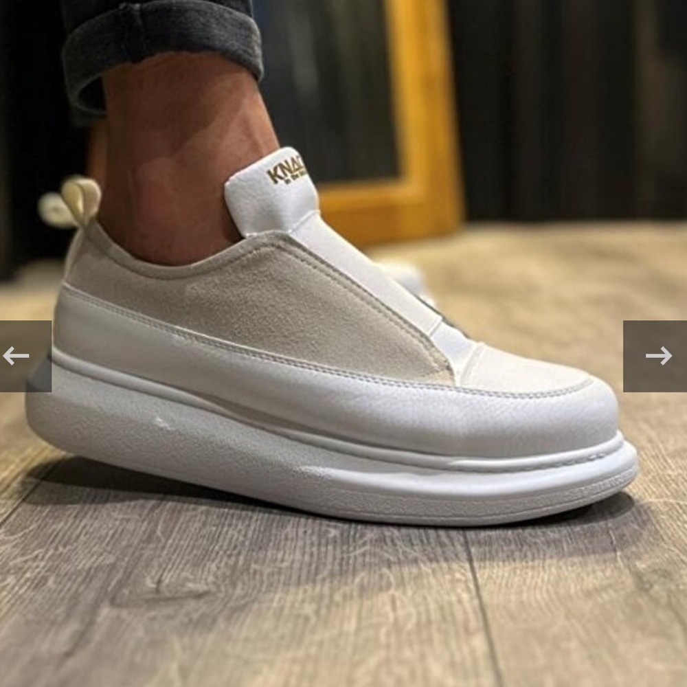 Knack K&A Sneakers Shoes 911 White. Size 41  New